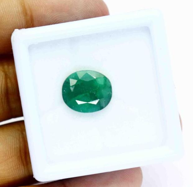 7.35 Ct Certified Natural Green Emerald Gemstone CQ183…