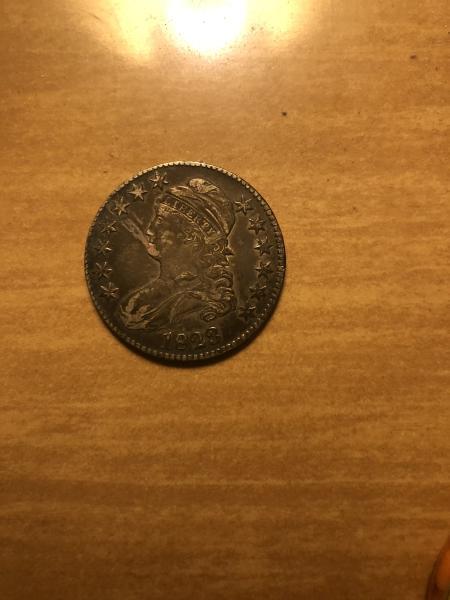 1823 50 cent coin