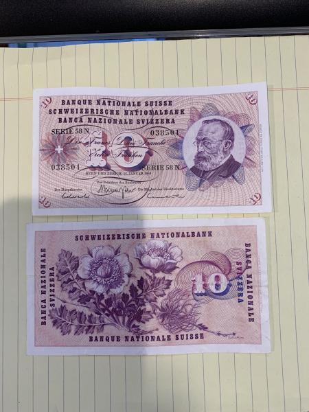 Swiss franc series 5