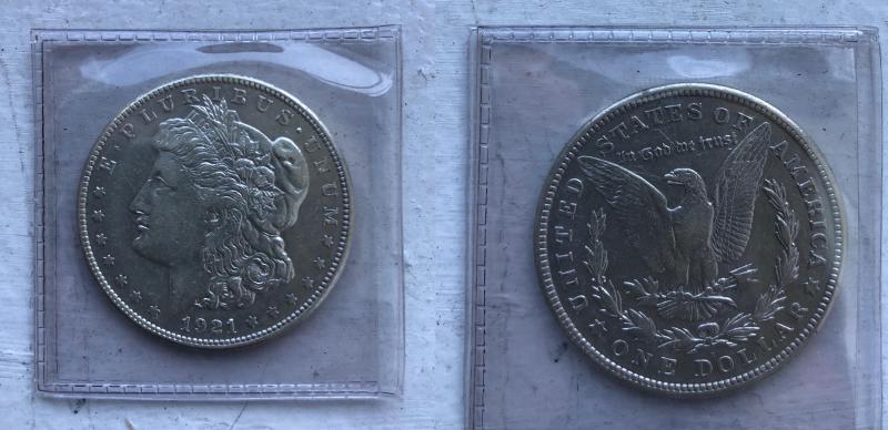 1921 S Morgan Silver Dollar. Found it in my dad's&hellip;