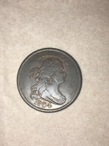 1804 Half cent