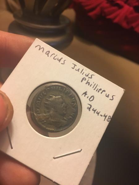 Marcus J. Phillipus Roman Coin