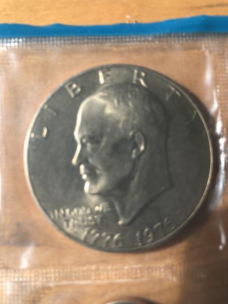 I have a bicentennial dollar with no mint marks on&hellip;