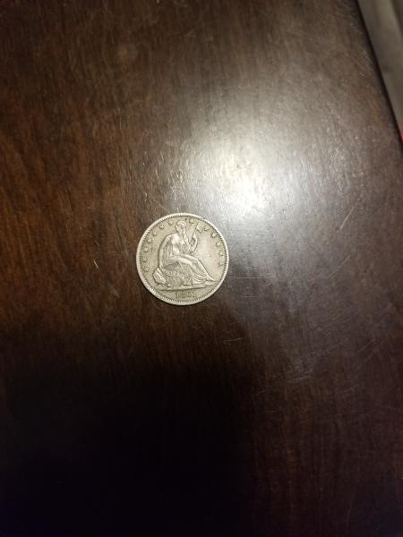 1861 United states of America half dollar. I…