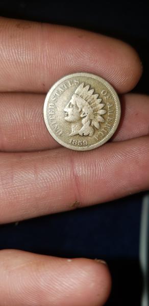 1859 Indian Head Penny