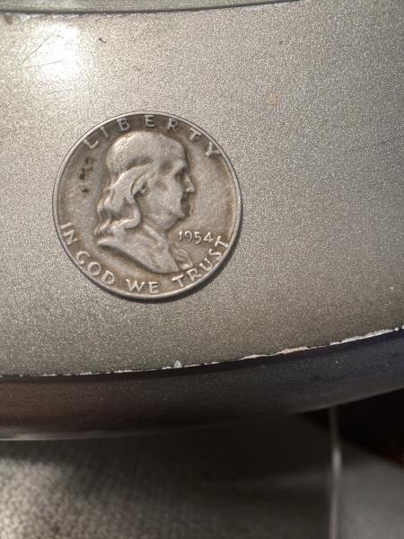 Hi I have a 1954 S Benjamin Franklin half dollar&hellip;