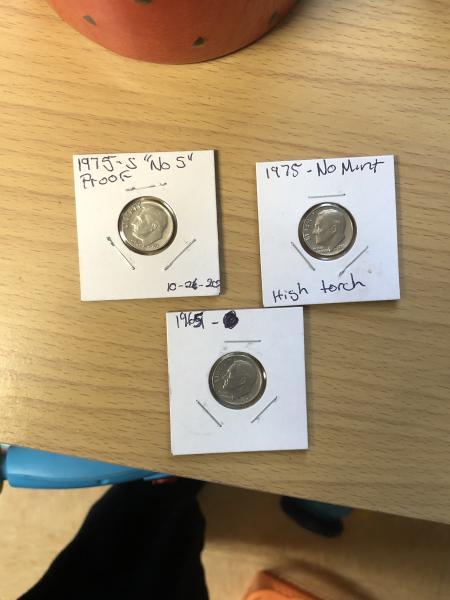 1975 no mint mark maybe silver high etch in torch&hellip;