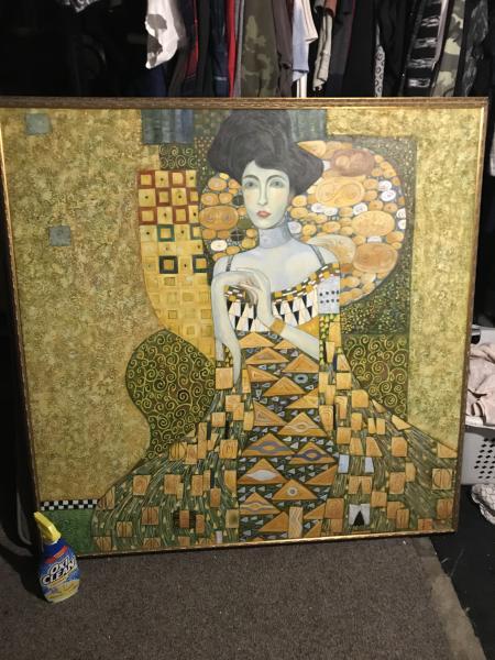 Replica painting Portrait of Adele Bloch-Bauer Gustav Klimt…