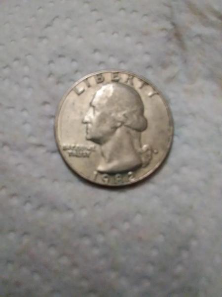 1982 Washington Rare Quarter year