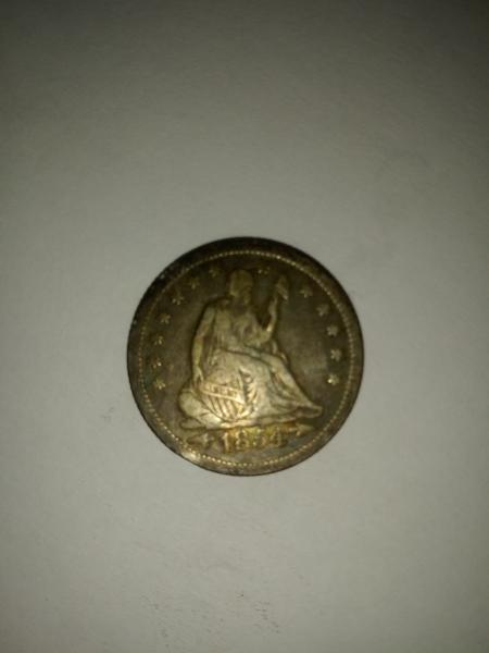 1854 seating liberty quarter I have 29 coins in total&hellip;