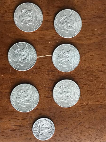 Assorted coins...