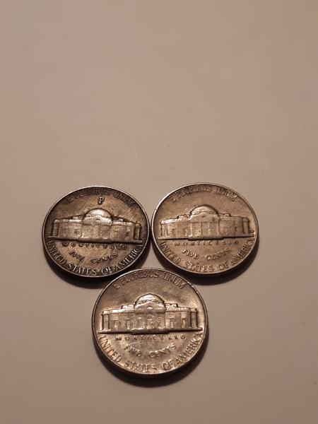 Hi, these are Jefferson nickels. Do they have…