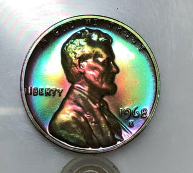 1968 S Proof LINCOLN CENT