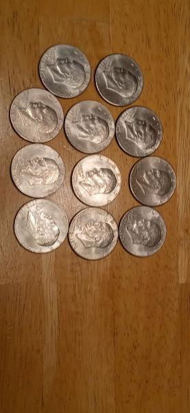Bicentennial Eisenhower dollars
