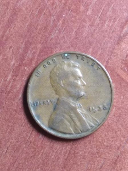 A 1936 Lincoln wheat penny with a misprint…