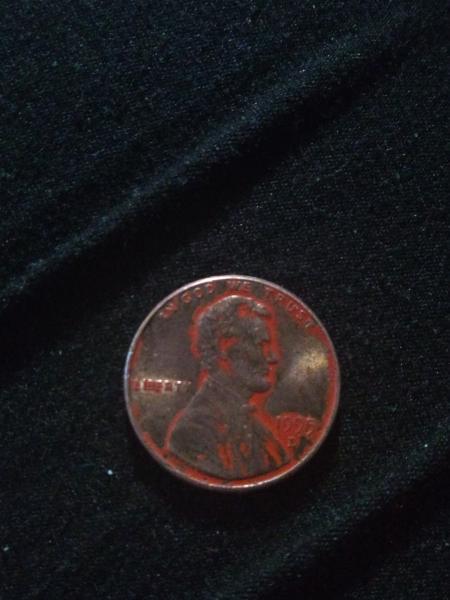 I found this penny from my piggy bank.…