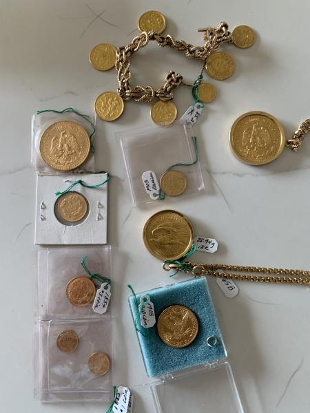 1885 and 1854 $3 gold coins, 1923 50&hellip;