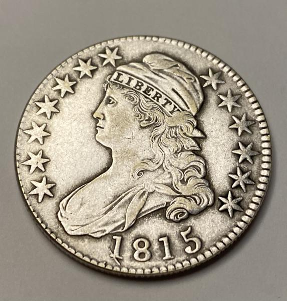 1815 capped bust half dollar