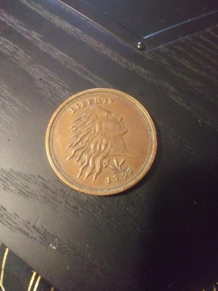 1793 flowing hair wreath cent not sure if fake or&hellip;