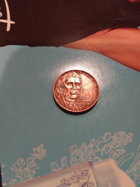 It's a 2017 mint marked with a d nickel that&hellip;