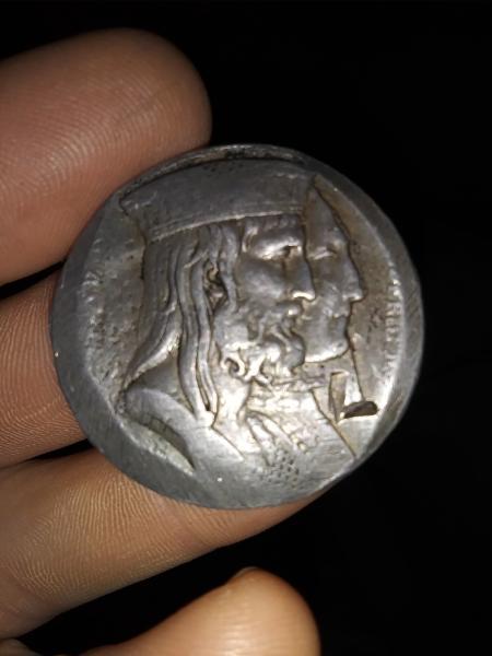 Old coin roman , on back has bust of mercury&hellip;