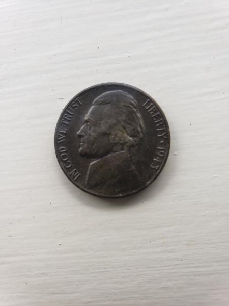 1943s dark colored nickel I have more pics…