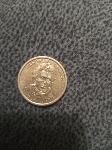Andrew Jackson 1829-37 dollar coin