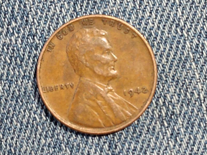 1942 wheat penny no mint mark and a&hellip;