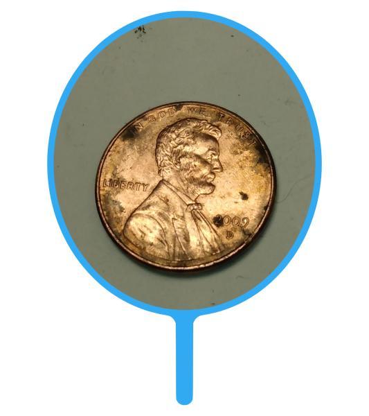 Is this a error coin the ear on…