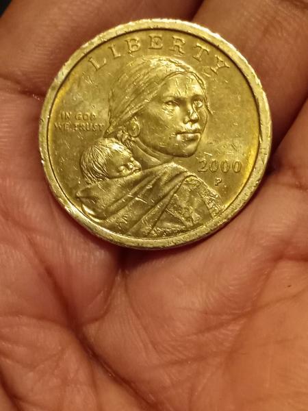 2000 p sacagawea dollar