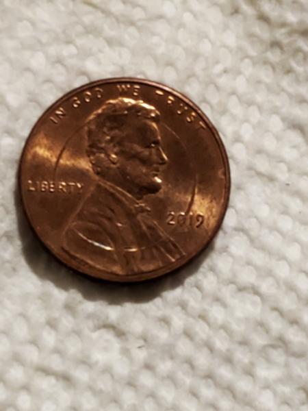 2019 1cent has circle stamp. I have no idea so&hellip;