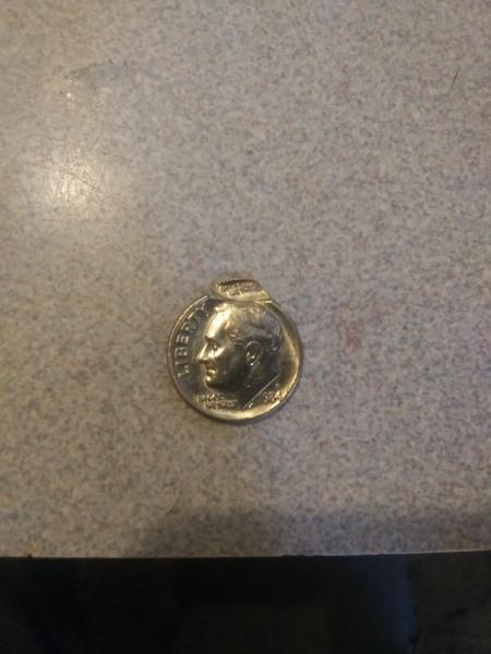 1984 Roosevelt minting error stamp on top. In God we&hellip;