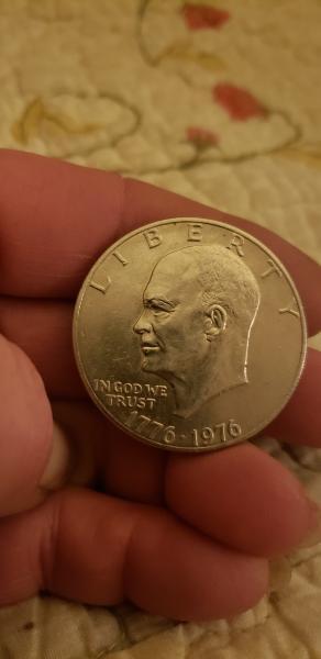 Eisenhower bicentennial dollar