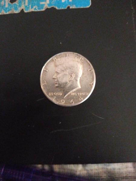 1964 SMS KENNEDY HALF DOLLAR