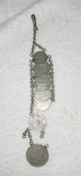 Puerto rico. Watch fob. 1-1896 5 centavos 6-1896…