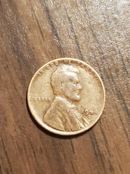 1944 d wheatleaf penny