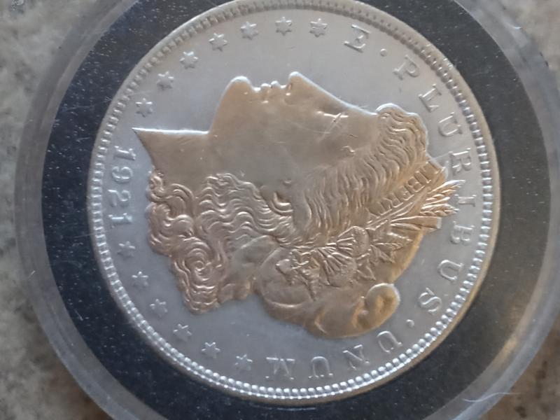 1921 morgan sliver dollar gold and sliver