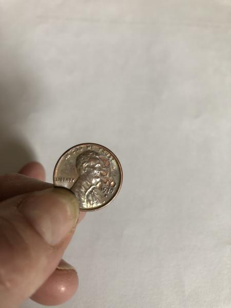 1979 D multiple hammer markings into second image of Lincoln’s&hellip;