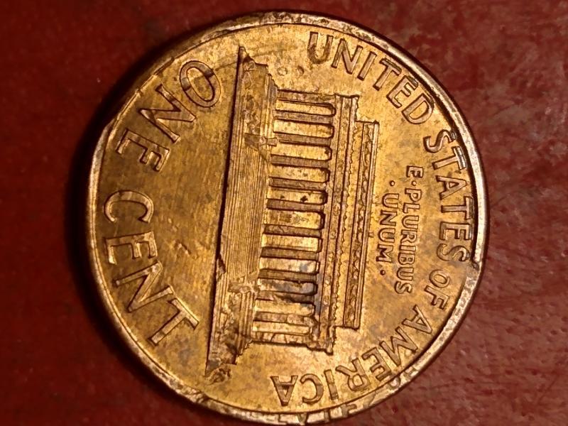 1991 penny.