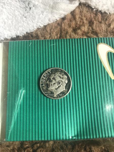 Mint letter d on back