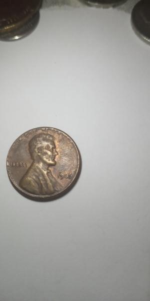 1965 wheat penny rear era through the lettering