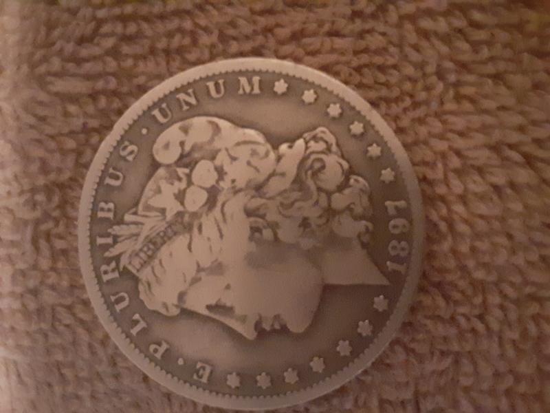 1897 0 morgan silver dollar