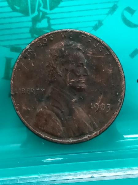 No. 2 penny 1983 no mint mark weighs&hellip;