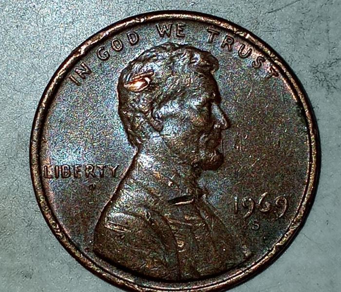 1969 S mint mark