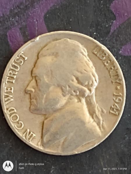 1941 nickel