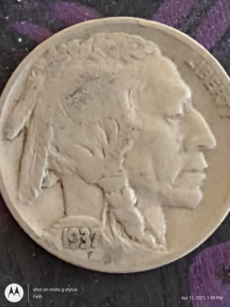 1937 buffalo nickel