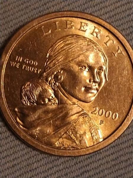 2000 p sacajawea gold cheerio