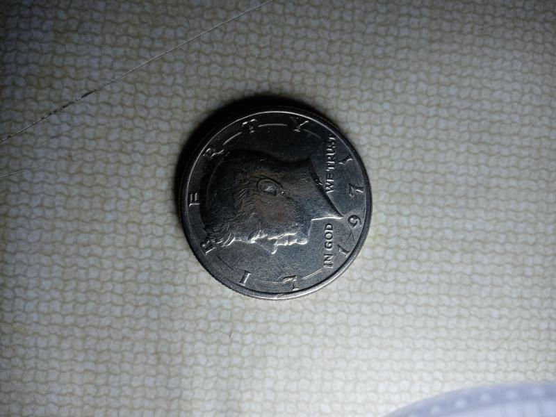 1971 no mint mark half dollar coin