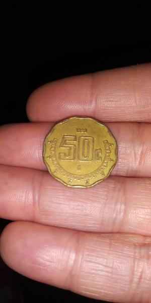 Mercado Libre México Moneda De 50 Centavos 1993 Con Defecto&hellip;