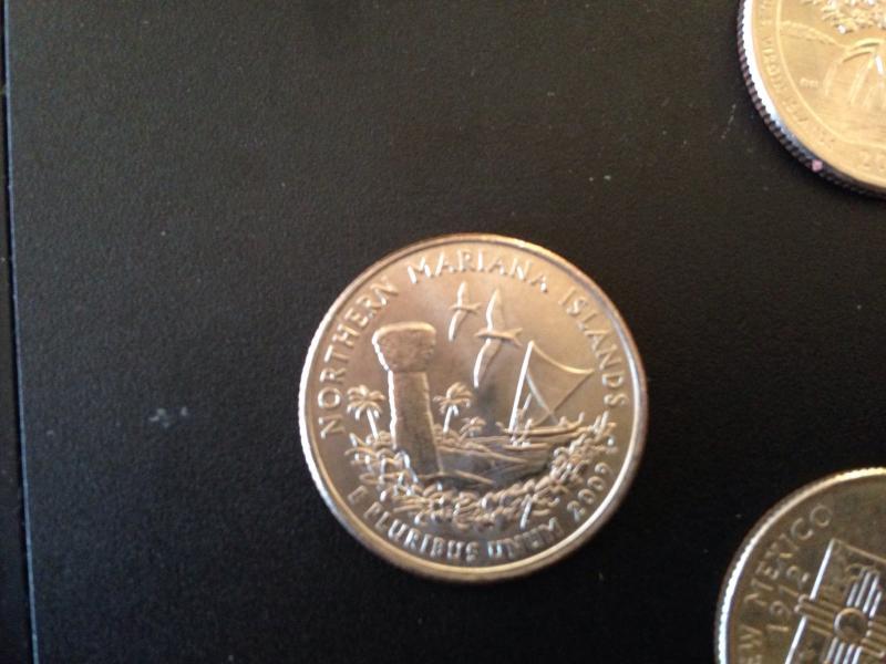 A Mariana island quarter